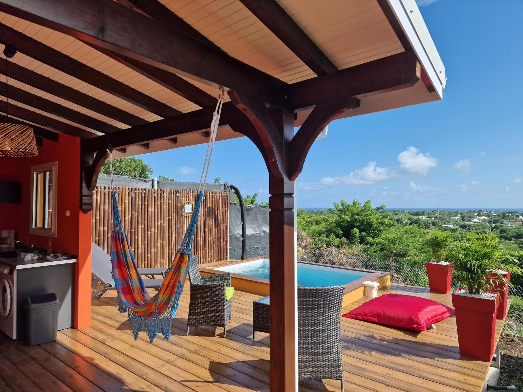 Le Jeipur Villa Vue Mer Piscine Privee Saint-Francois  Luaran gambar